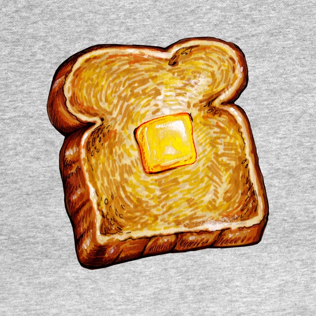 Buttered Toast by KellyGilleran